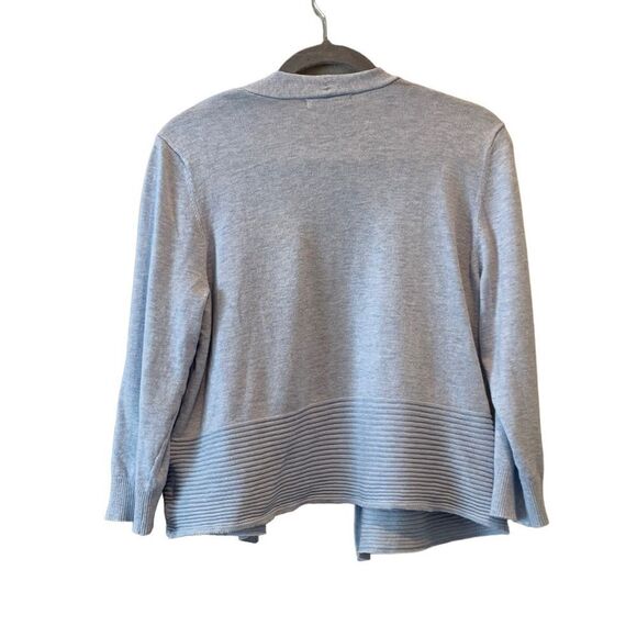 Verve Ami Women Blue/Gray Sweater Cardigan Large - Picture 2 of 3